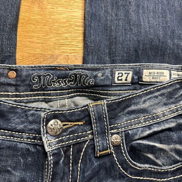 Miss Me mid rise boot jeans 27 - Picture 4 of 9